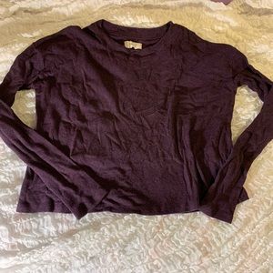 Dark purple long sleeve